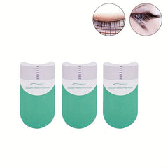 3Pcs Eyelash Ruler Stencils for Measuring Length and Curling Degree Beauty Tool