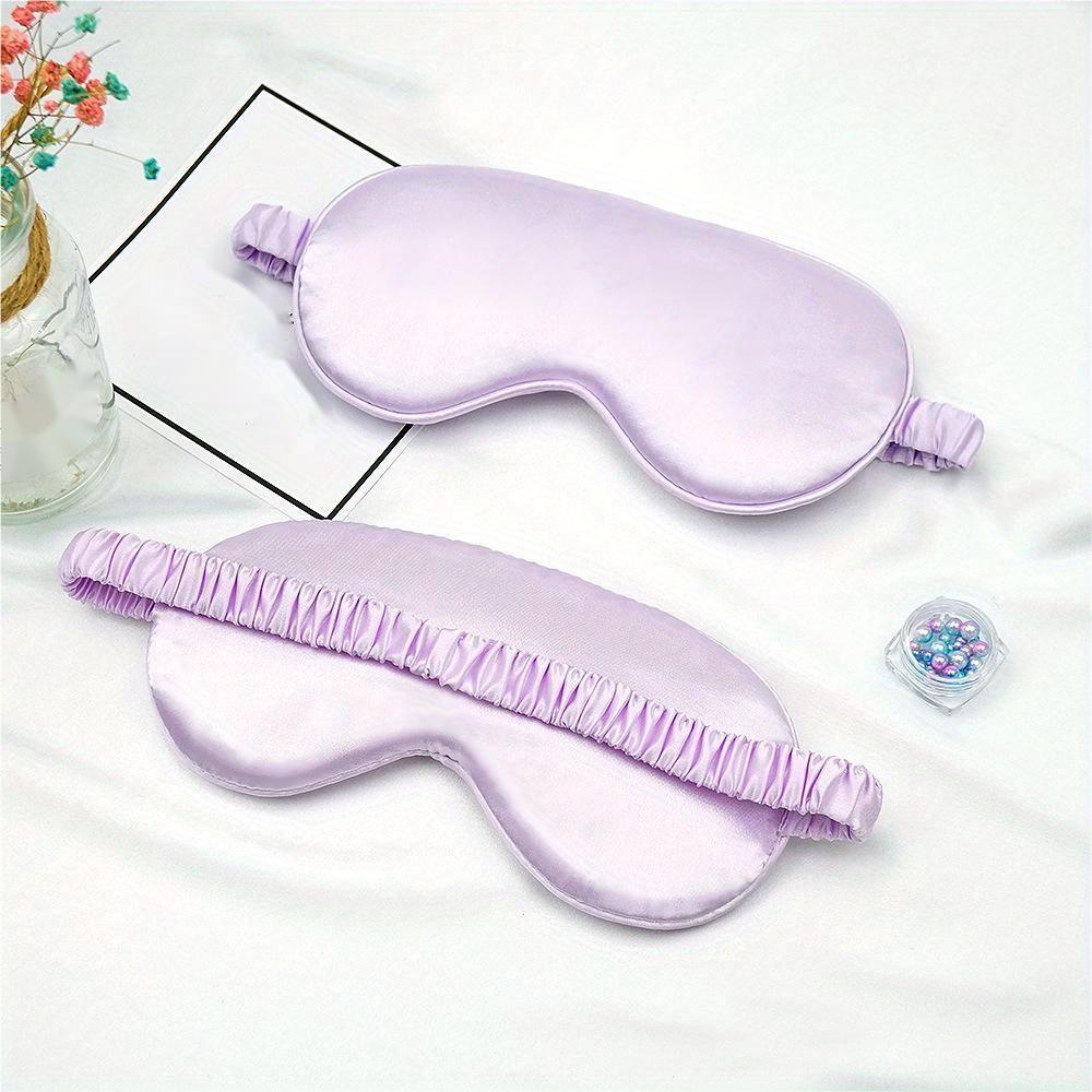 Blackout Silk Eye Mask for Travel Relaxation