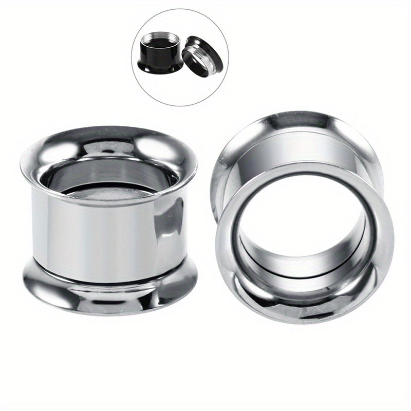 Men's Double Flared Ear Gauges Earrings