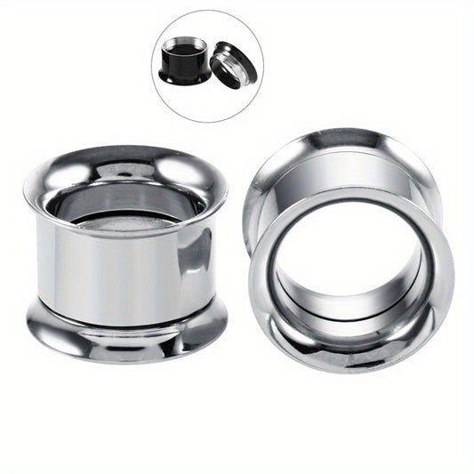 Men's Double Flared Ear Gauges Earrings