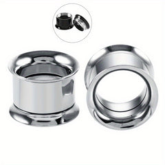 Men's Double Flared Ear Gauges Earrings