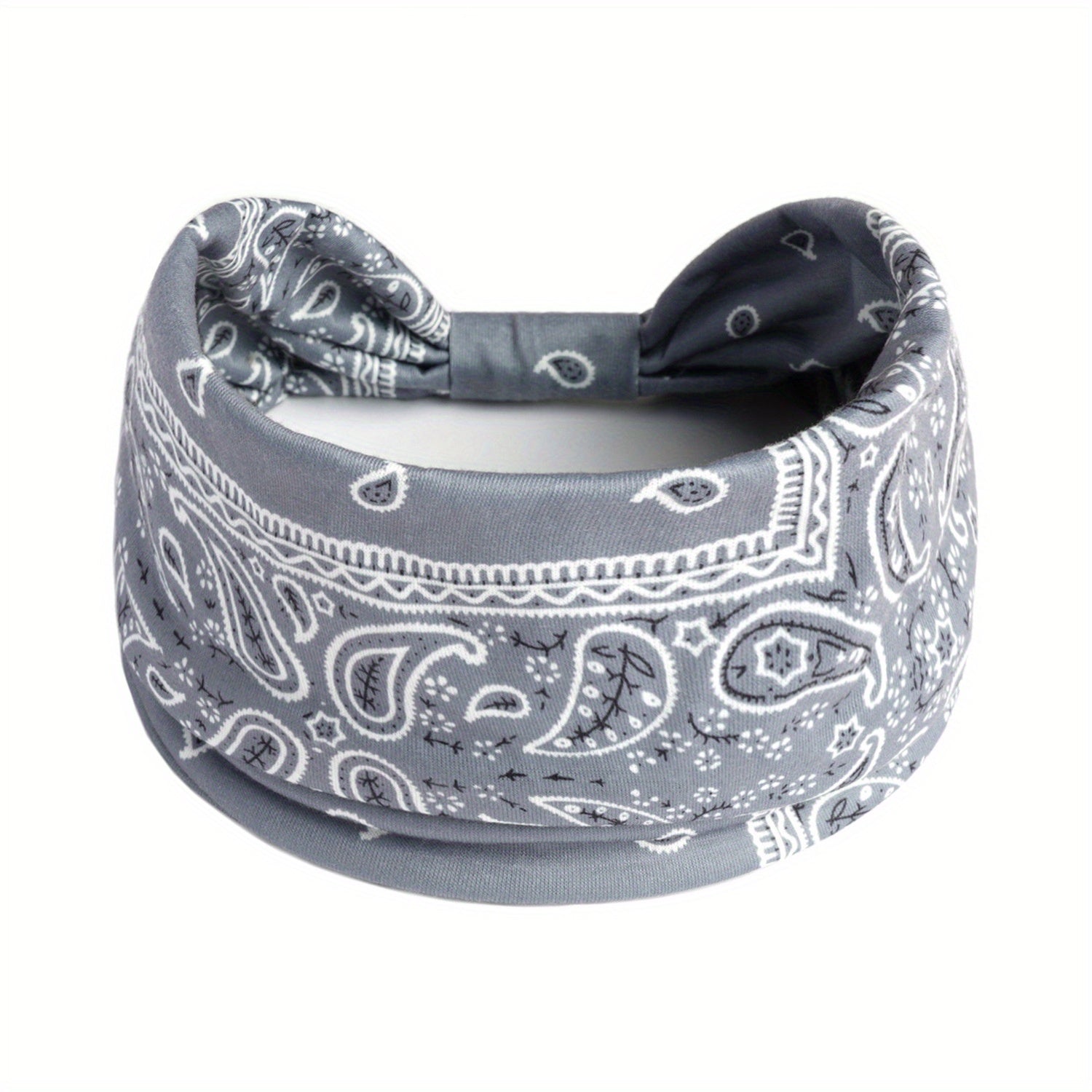 Boho Style Elastic Wide Hair Band Knot Turban Headband