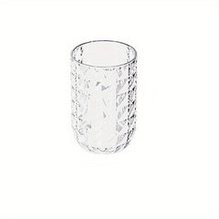 Portable Diamond Rinse Cup and Toothbrush Set