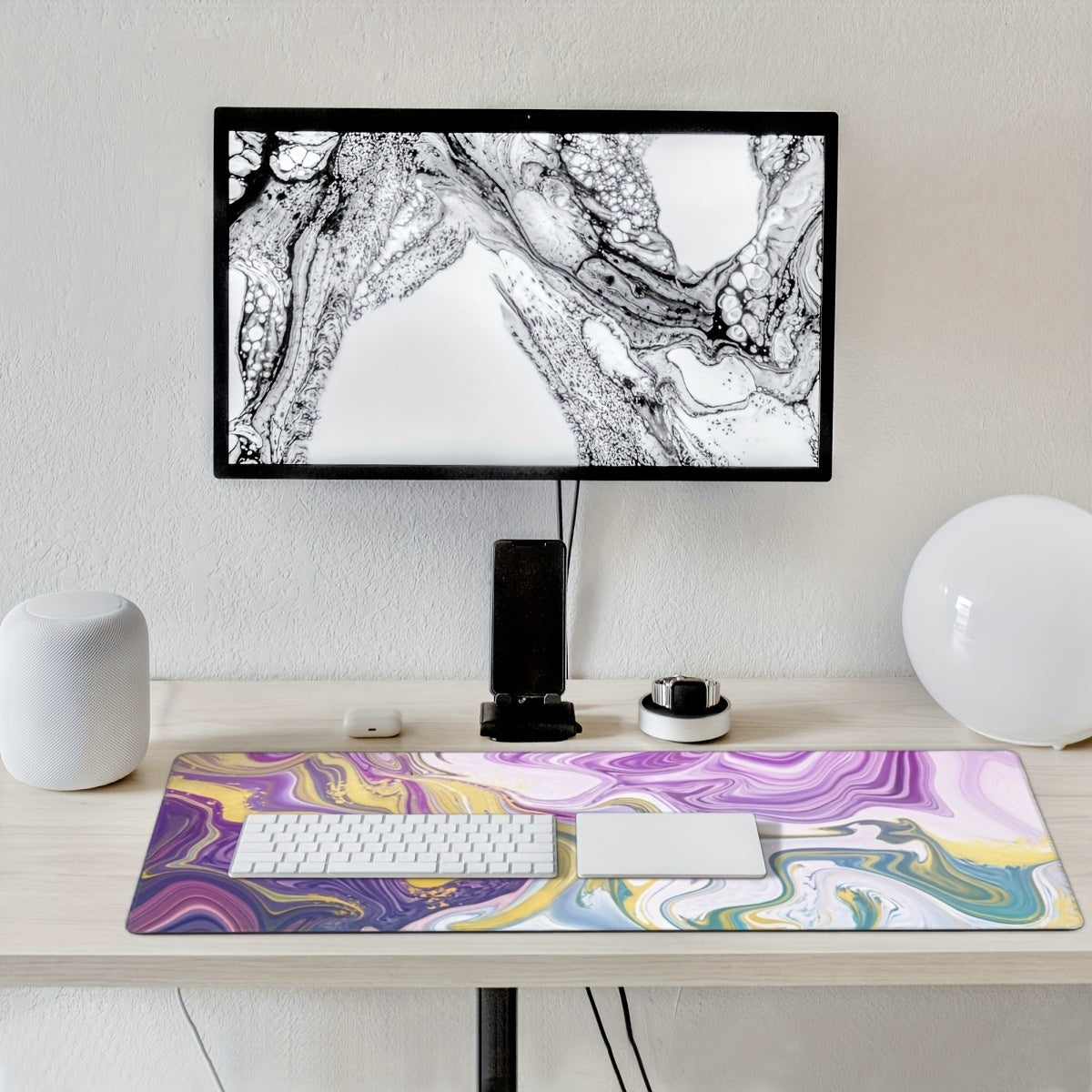 Extra Large Gaming Mouse Pad 35.4inX15.7in Non-Slip Rubber Base