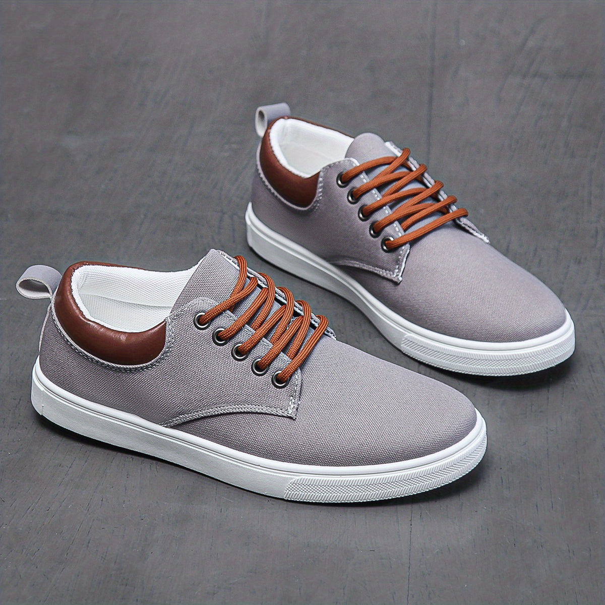 Men's Canvas Low Top Sneaker Classic Casual Shoes