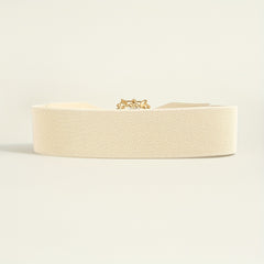 Colorful Crystal Buckle Belt Wide Waistband for Women