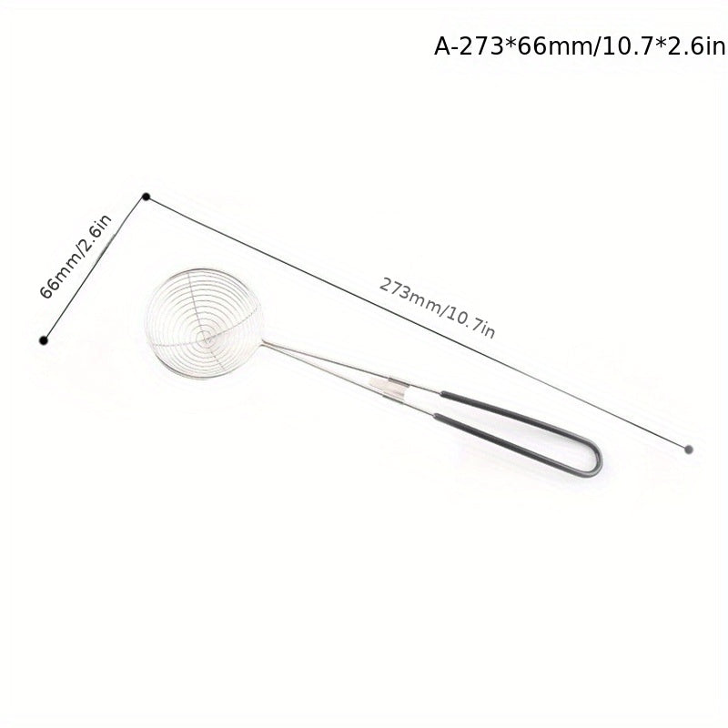 Stainless Steel Skimmer Ladle Long Handle Anti-scalding Hot Pot Filter Spoon