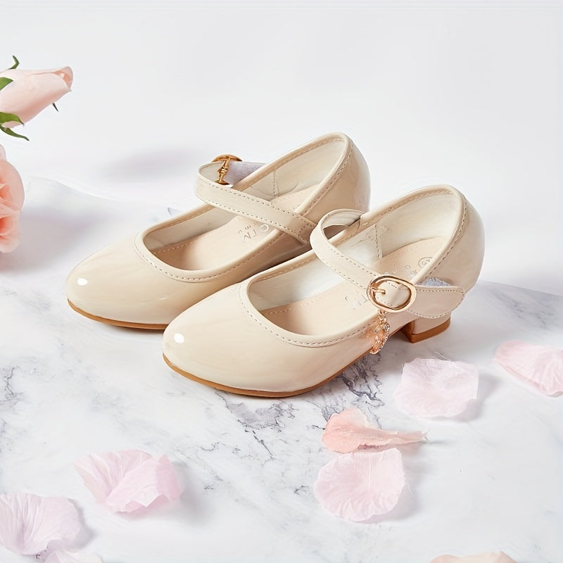 Girls' High Heel Shoes Princess Soft Sole Shoes
