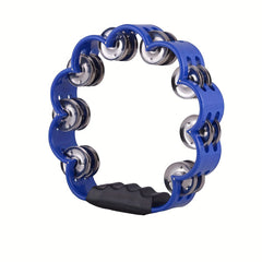 Plastic Tambourines for Adults Flower Shape Percussion Drum
