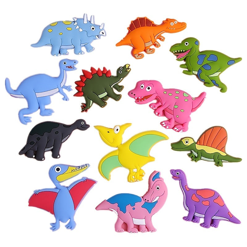 Dinosaur Refrigerator Magnets Stickers Creative Early Education Cartoon Magnets