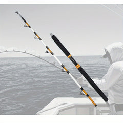 2 Section Trolling Fishing Rod 70.9in Fiberglass Saltwater Offshore 45-72KG