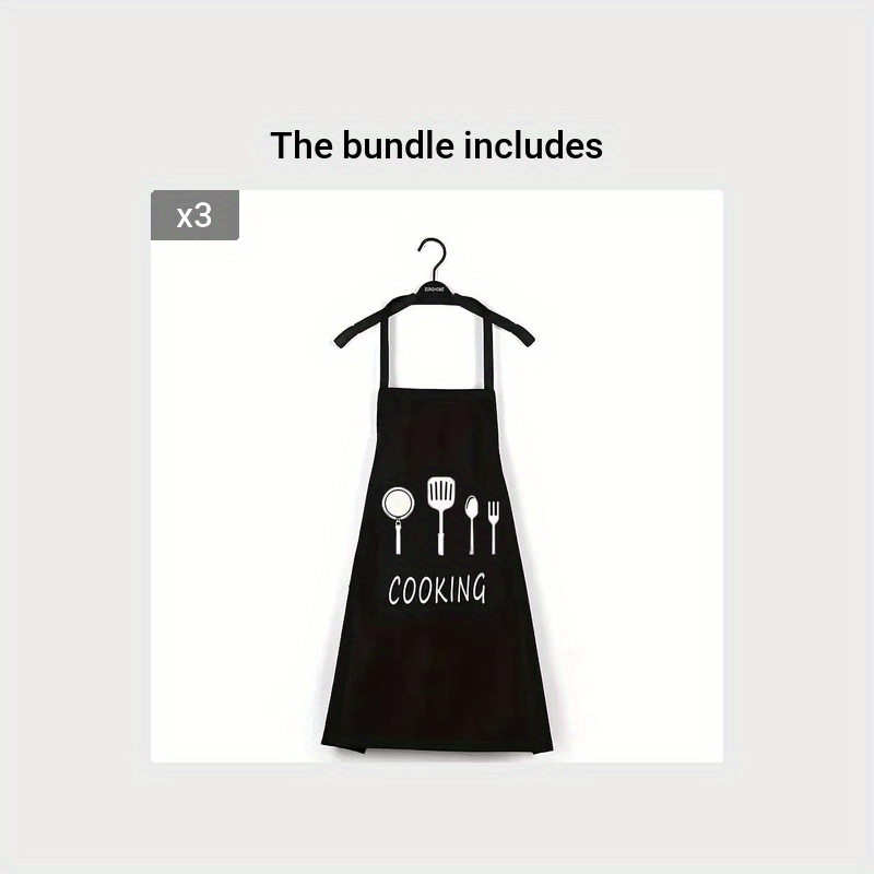 Waterproof Stain Apron Kitchen Cooking Work Clothes
