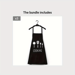 Waterproof Stain Apron Kitchen Cooking Work Clothes