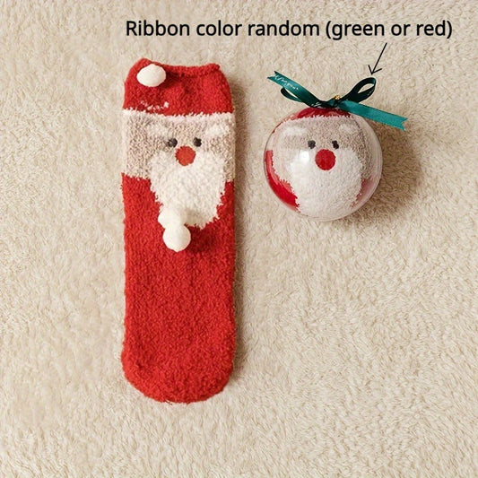 Christmas Warm Sleeping Socks Kids Gift