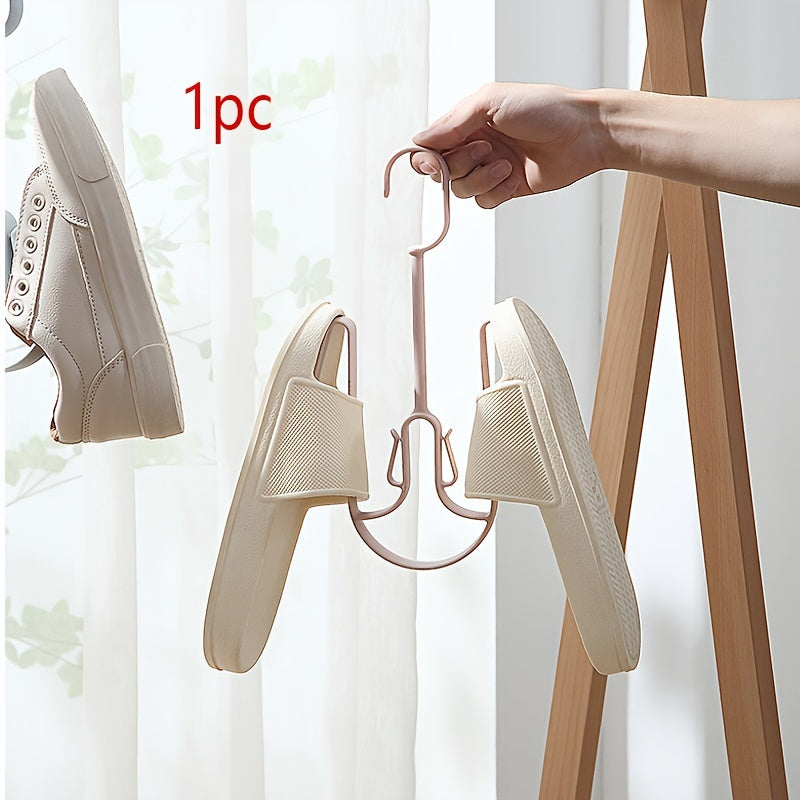 Rotary Shoe Drying Rack Windproof Clothes Hanger