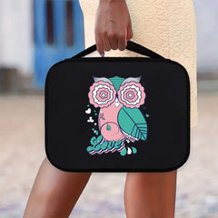 Cartoon Owl Print Bible Bag Handbag