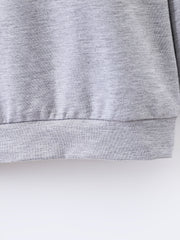 Christmas Tree Pattern Boys Sweatshirt Kids Long Sleeve Pullover