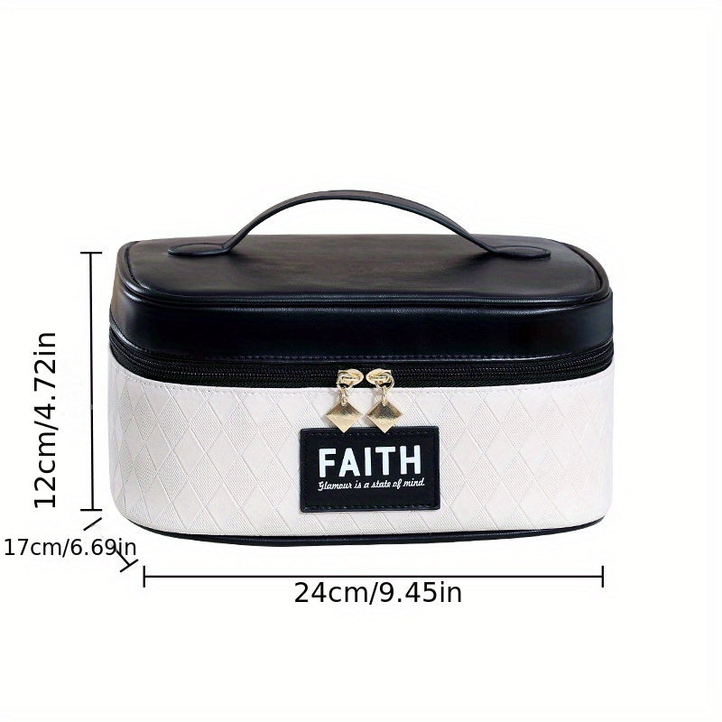 Large Capacity Travel Makeup Case Organizer