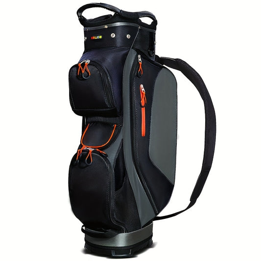 HUAEN Golf Cart Bag 14 Dividers Waterproof Lightweight 4 6lbs Cart Bag Rain Cove