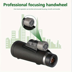 12x56 Monocular HD with Tripod & Phone Adapter for Wildlife Bird Watching Hiking