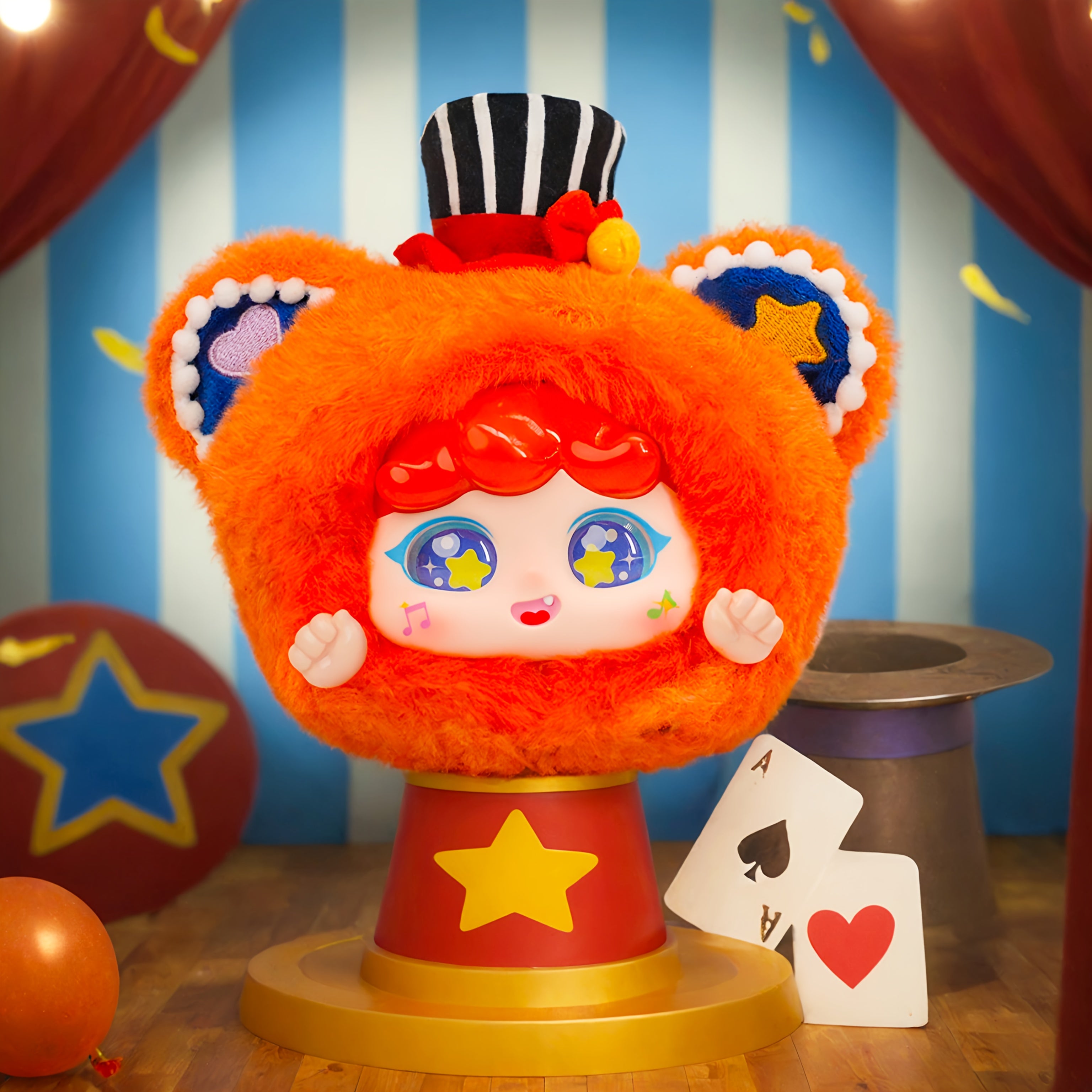 Creative Circus Plush Doll Theme Ornament Home Decoration Gift