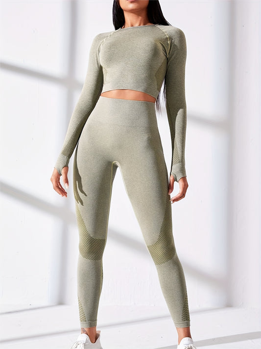 Solid Workout Sets: Stylish and Confident Look