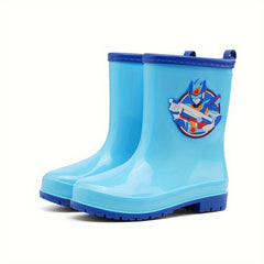 Kids Cartoon Rain Boots Waterproof Slip On Non Slip