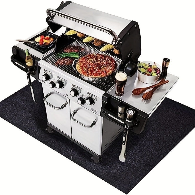 Deck & Patio Grill Mat - Outdoor BBQ Grilling Pad