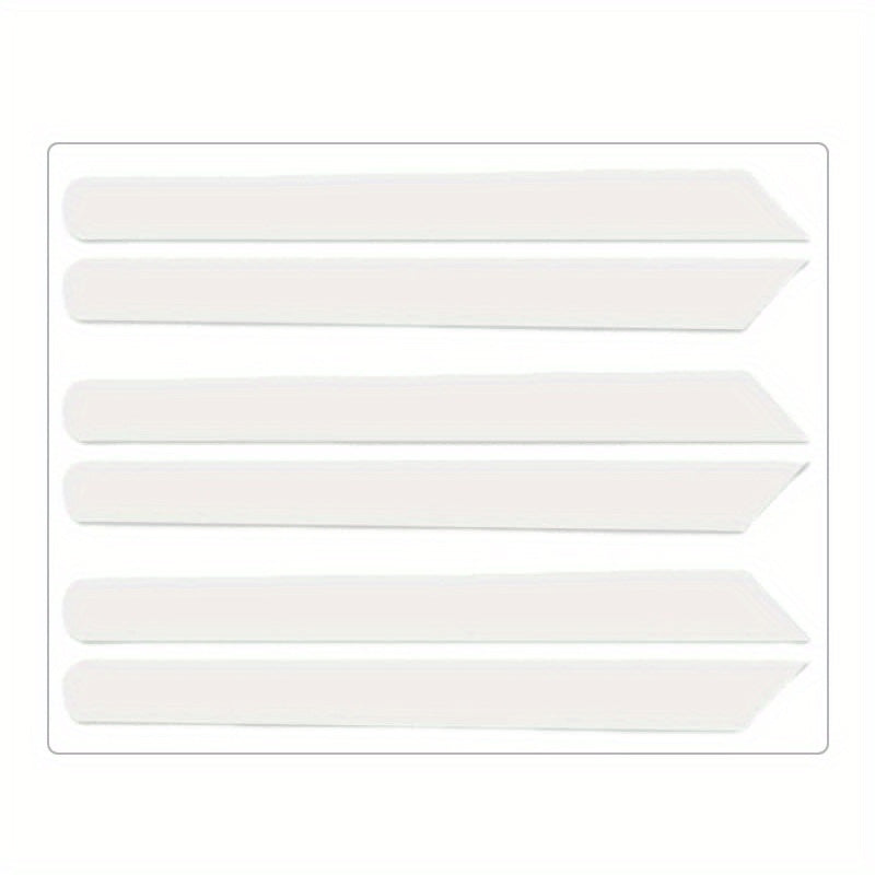 6pcs Reusable Silicone Lash Lift Tape Pads Eyelash Perm Pads Makeup Tool