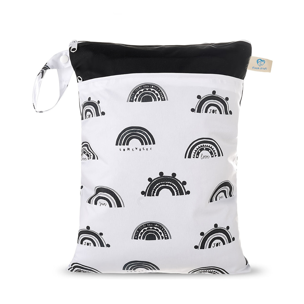 Reusable Wet Dry Bags for Baby Cloth Diapers - Stroller Toiletries Travel