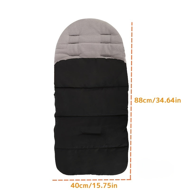 Baby Stroller Sleeping Bag Autumn Winter Thickened Windproof Foot Cover