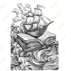 Magic Book Painting Coloring Book Deluxe Edition - Adult Cover