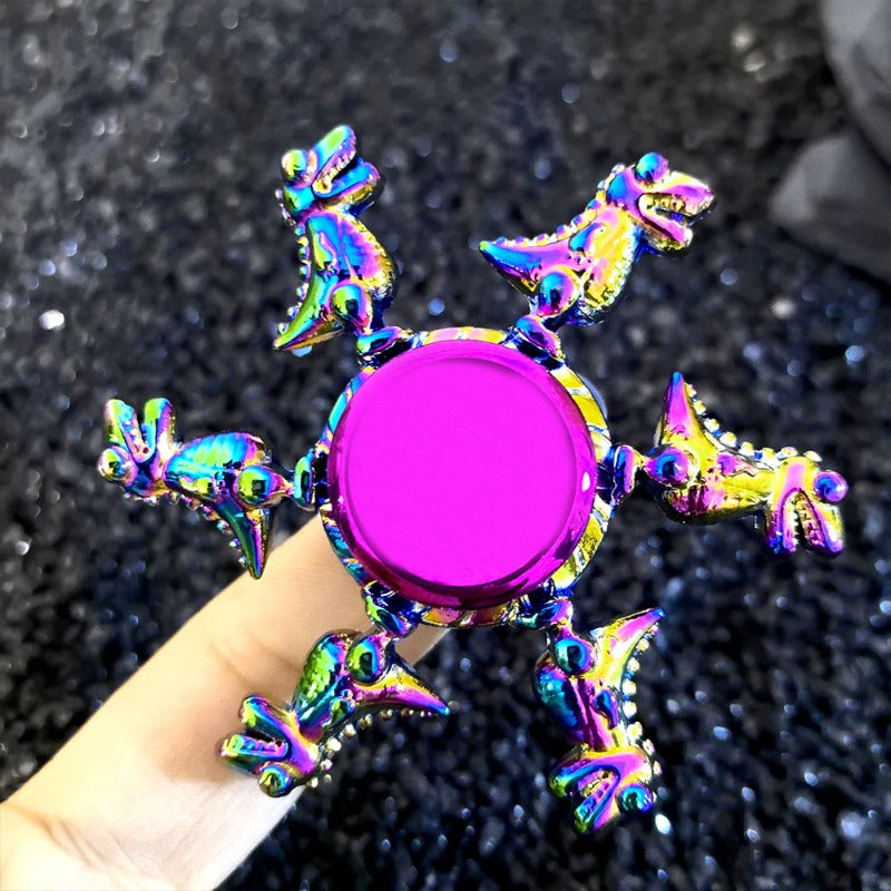 Dinosaur Fidget Spinner Metal Alloy Toy