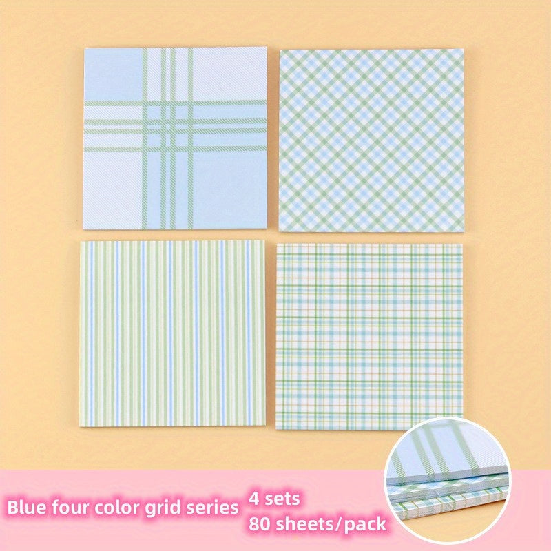 Wave Grid Texture Convenience Stickers Office Stickers Small Sentiment