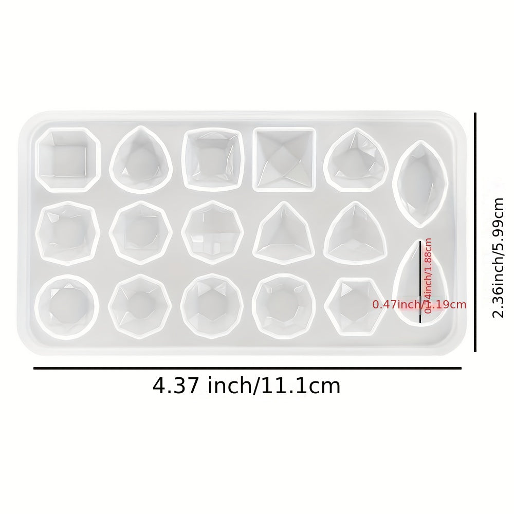 Crystal Epoxy Resin Mold Jewelry DIY Making Tools