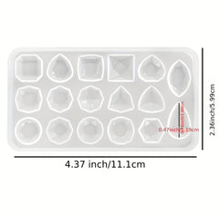 Crystal Epoxy Resin Mold Jewelry DIY Making Tools