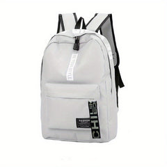 Junior High School Canvas Backpack for Outdoor Travel
