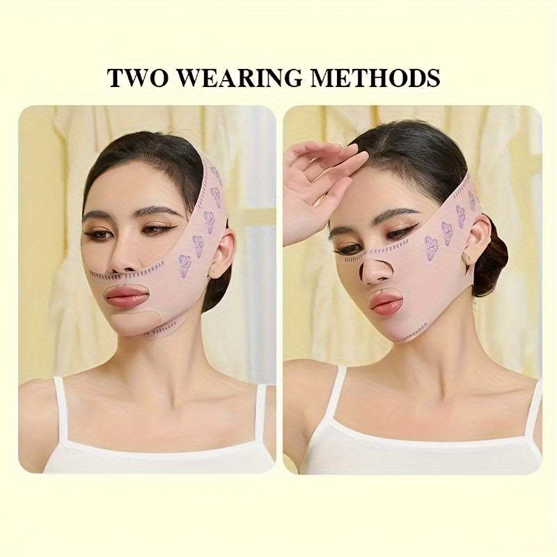 V Line Lifting Mask Face Tightening Strap Double Chin Reducer