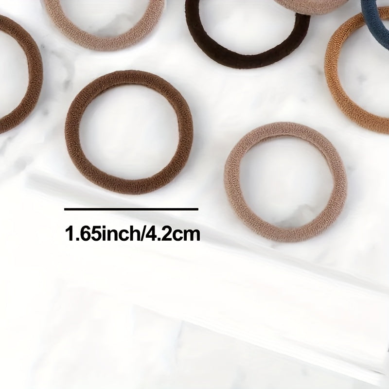 Colorful Elastic Hair Ties for Outdoor Activities and Travel