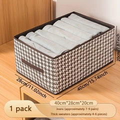 Foldable Clothing Storage Box Household Organizer