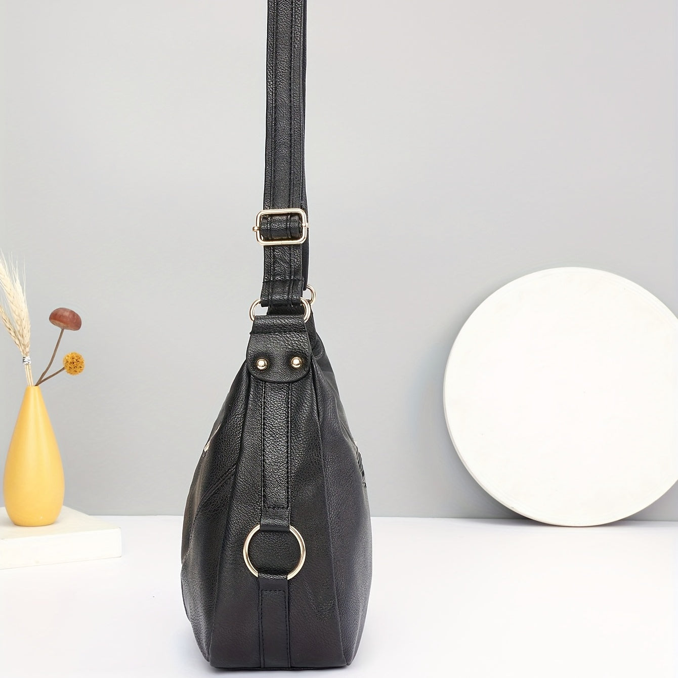 Minimalist Casual Shoulder Bag Solid All Match Underarm Bag