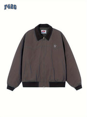 F426 Men's Casual Loose Fit Hip Hop Style Jacket