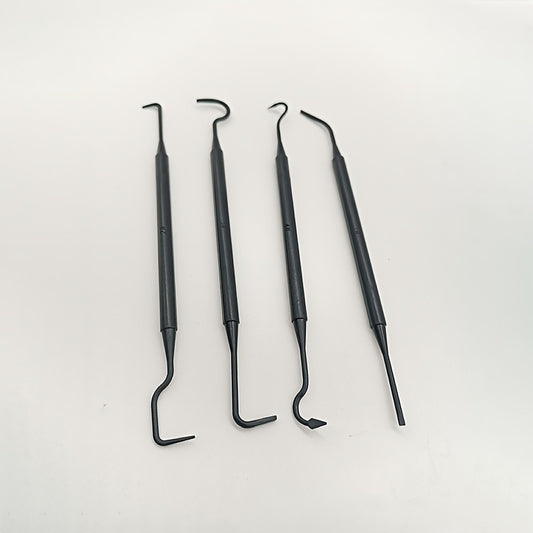 7pcs Gun Cleaning Brushes & Picks Set, Brass Steel Nylon Bristle