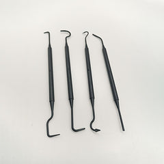 7pcs Gun Cleaning Brushes & Picks Set, Brass Steel Nylon Bristle