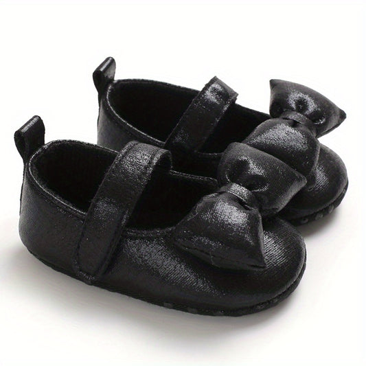 Cute Glitter Bow Sandals for Baby Girls
