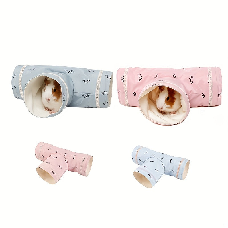 Foldable Pet Tunnel Toy for Small Pets