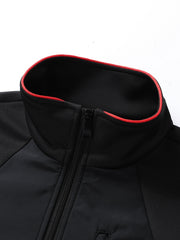 Men's Zip Up Jacket & Elastic Waist Pants Set