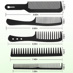 Detangling Comb for Curly Straight Long Thick Hair Wide Tooth Barber Comb
