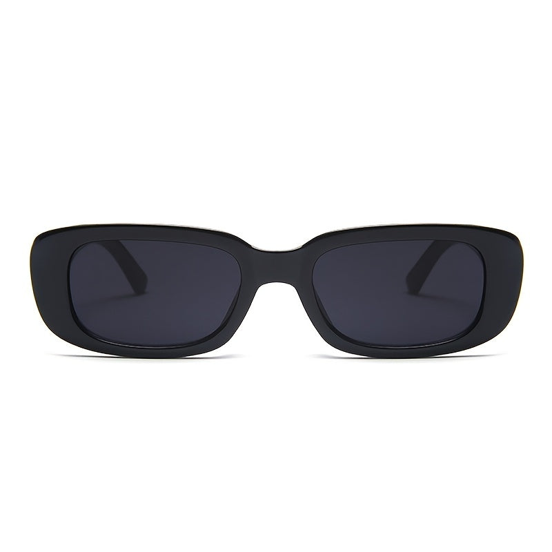 Rectangle Frame Sunglasses Vintage Small Glasses UV400