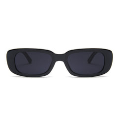 Rectangle Frame Sunglasses Vintage Small Glasses UV400